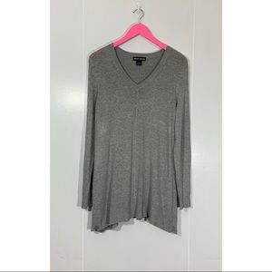 DKNY JEANS Longsleeve Gray Top